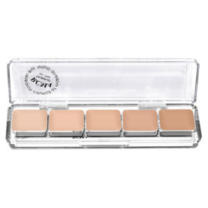 Find perfect skin tone shades online matching to Olive Series, 5 Part Series Foundation Palette by RCMA.