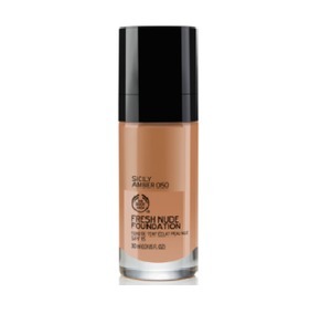 Find perfect skin tone shades online matching to 012 Bora Bora Tiare, Fresh Nude Foundation by The Body Shop.