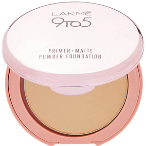 Find perfect skin tone shades online matching to Rose Silk, 9 To 5 Primer + Matte Powder Foundation by Lakme.