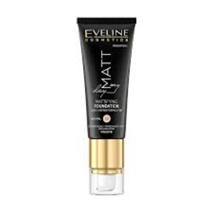 Find perfect skin tone shades online matching to 01 Ivory, Matt My Day Mattfying Foundation by Eveline Cosmetics.