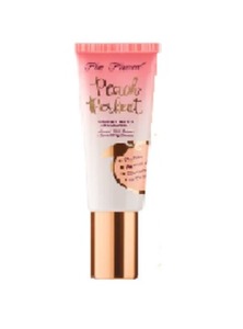 Find perfect skin tone shades online matching to Warm Beige, Peach Perfect Comfort Matte Foundation by Too Faced.