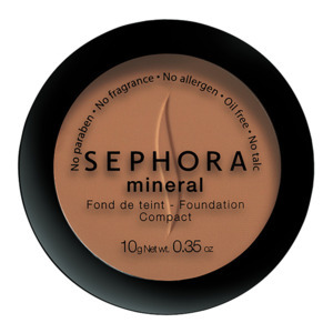 Find perfect skin tone shades online matching to D40, Mineral Foundation Compact by Sephora.