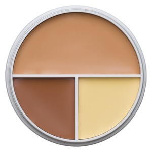 Find perfect skin tone shades online matching to C (YH, ELO, Tan 5), Ultra Foundation Trio by Kryolan.