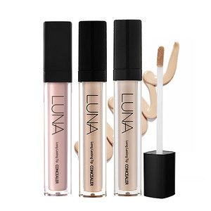 Find perfect skin tone shades online matching to 02 Natural Beige, Long Lasting Tip Concealer by Luna.