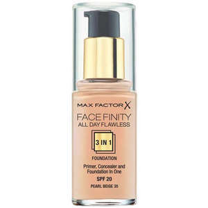 Find perfect skin tone shades online matching to 40 Light Ivory, Facefinity All Day Flawless 3 in 1 Foundation by Max Factor.