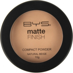 Find perfect skin tone shades online matching to Natural Beige, Matte Finish Compact Powder by BYS.