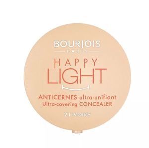 Find perfect skin tone shades online matching to 23 Golden Beige / Beige Dore, Happy Light Ultra-Covering Concealer by Bourjois.