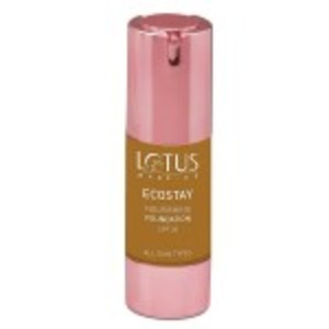 Find perfect skin tone shades online matching to Almond, EcoStay Nourishing Foundation by Lotus Make Up.