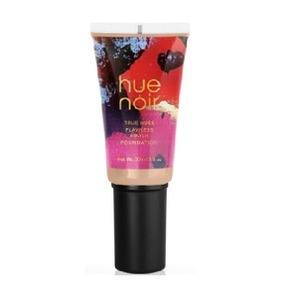 Find perfect skin tone shades online matching to N4, True Hues Flawless Matte Foundation by Hue Noir.