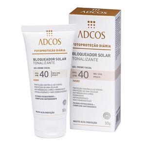 Find perfect skin tone shades online matching to Peach, Bloqueador Solar Tonalizante Gel Creme Facial by ADCOS.