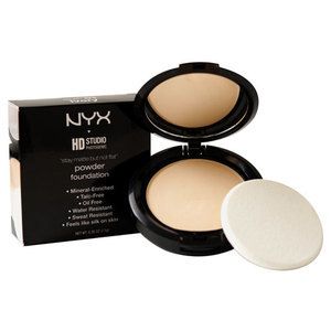 Find perfect skin tone shades online matching to Nude, Stay Matte But Not Flat Powder Foundation by NYX.