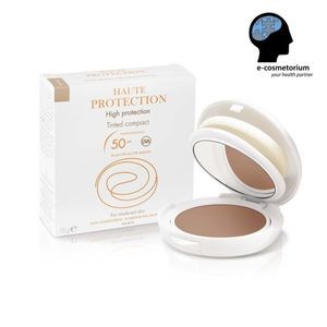 Find perfect skin tone shades online matching to Beige, High Protection Tinted Compact by Avène.