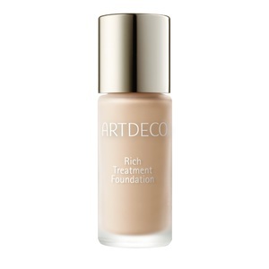 Find perfect skin tone shades online matching to 12 Vanilla Rose, Rich Treatment Foundation by Artdeco.