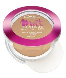 Find perfect skin tone shades online matching to R1 Rose Ivory, Mat Magique All-in-One Pressed Powder by L'Oreal Paris.