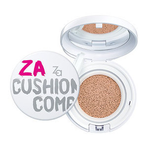 Find perfect skin tone shades online matching to Natural, True White Cushion Compact by Za.