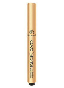 Find perfect skin tone shades online matching to 01, Touch & Cover Highlighting Concealer by Dermacol.