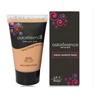 Find perfect skin tone shades online matching to LF-2 Brown, Aqua Makeup Base by Coloressence.