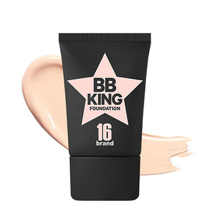 Find perfect skin tone shades online matching to #2 Sand Beige, BB King Foundation by 16 Brand.