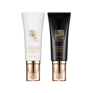 Find perfect skin tone shades online matching to No. 01 White, Signature Complexion Coordinating BB Cream by Missha.