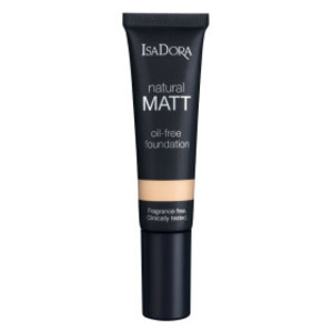 Find perfect skin tone shades online matching to 12 Matt Sand, Natural Matt Oil-Free Foundation by IsaDora.