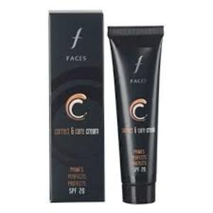 Find perfect skin tone shades online matching to 034 Natural, Correct & Care Cream by Faces Cosmetics.
