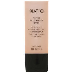 Find perfect skin tone shades online matching to Beige, Tinted Moisturiser SPF 20 by Natio.
