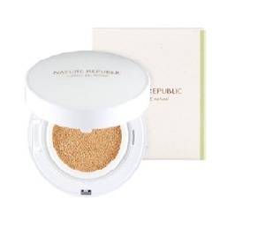Find perfect skin tone shades online matching to 02 Natural Beige, Nature Origin Cushion CC Natural Foundation by Nature Republic.