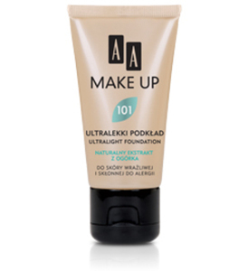 Find perfect skin tone shades online matching to 15 Mystic Light, Ultralight Foundation / Ultralekki Podklad by AA Cosmetics.