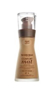Find perfect skin tone shades online matching to 02, Comfort Mat Foundation by Deborah Milano.
