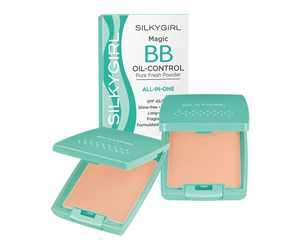 Find perfect skin tone shades online matching to 02 Natural, Magic BB Oil-Control Pure Fresh Powder by SilkyGirl.