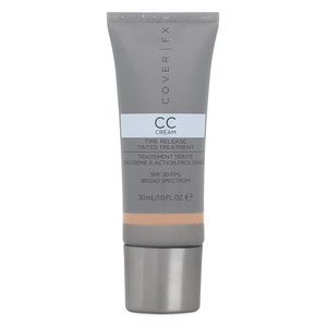 Find perfect skin tone shades online matching to N X-Deep, CC Cream Time Release Tinted Treatment by Cover FX.