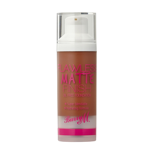 Find perfect skin tone shades online matching to Tan, Flawless Matte Finish Foundation by Barry M Cosmetics.