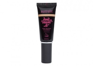 Find perfect skin tone shades online matching to Natural Fawn, Don't Sweat It Water Resistant Foundation by Australis.