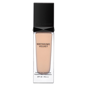Find perfect skin tone shades online matching to N03 Mat Sand - Light Sand with Neutral balance, Matissime Velvet Fluid Foundation by Givenchy.