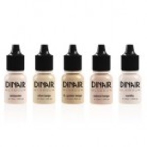 Find perfect skin tone shades online matching to Light Golden Beige, Foundation by Dinair Airbrush Makeup.
