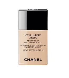 Find perfect skin tone shades online matching to 30 Beige (B30 Beige - Sable), Vitalumiere Aqua Ultra-Light Skin Perfecting Sunscreen Makeup by Chanel.