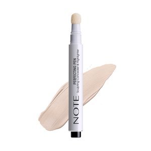 Find perfect skin tone shades online matching to 04 Warm Beige, Perfecting Pen Sculpting Concealer & Highlighter by Note Cosmetics.