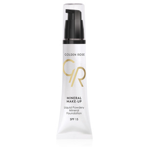 Find perfect skin tone shades online matching to 02, Liquid Powdery Mineral Foundation by Golden Rose.