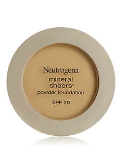 Find perfect skin tone shades online matching to Buff (30), Mineral Sheers Compact Powder Foundation by Neutrogena.
