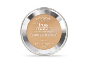 Find perfect skin tone shades online matching to Light Ivory - W2, True Match Super Blendable Compact Makeup by L'Oreal Paris.