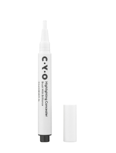 Find perfect skin tone shades online matching to Medium, Brush With Brilliance Highlighting Concealer by CYO Cosmetics.