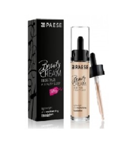 Find perfect skin tone shades online matching to 01 Bright Beige, Beauty Cream Foundation by Paese Cosmetics.