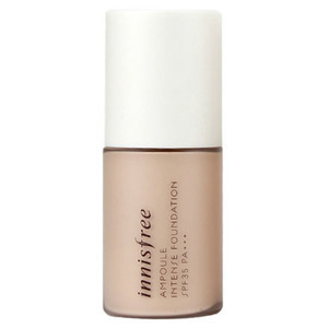Find perfect skin tone shades online matching to C21 Pink Beige, Ampoule Intense Foundation by Innisfree.