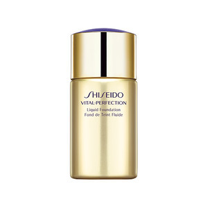 Find perfect skin tone shades online matching to Beige Ochre 20, Vital Perfection Liquid Foundation by Shiseido.