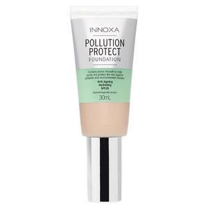 Find perfect skin tone shades online matching to Golden Natural, Pollution Protect Foundation by Innoxa.