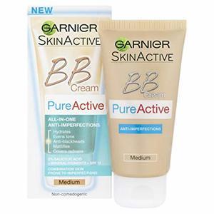 Find perfect skin tone shades online matching to Medium, Pure Active BB Cream  by Garnier.