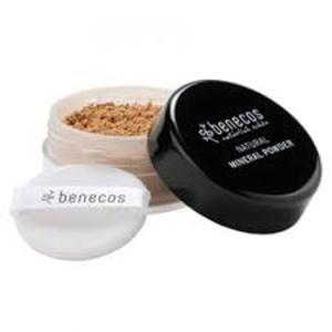 Find perfect skin tone shades online matching to Sand, Loose Mineral Powder by Benecos.