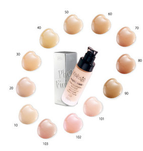 Find perfect skin tone shades online matching to 10, Photo Finish Fluid Foundation by Karaja Makeup.