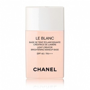 Find perfect skin tone shades online matching to 20 Mimosa, Le Blanc Light Creator Brightening Makeup Base by Chanel.