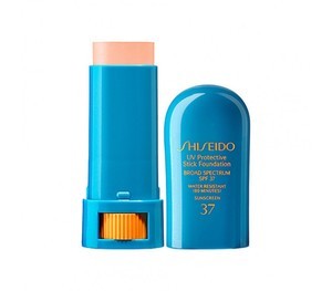 Find perfect skin tone shades online matching to Fair Ivory, UV Protective Stick Foundation by Shiseido.